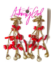 Load image into Gallery viewer, Coral Reef Earrings