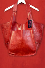 Load image into Gallery viewer, Red Trapeze Tote