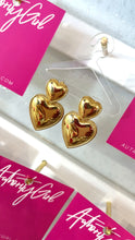 Load image into Gallery viewer, Rockin' Hearts Earrings