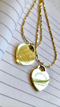 Load image into Gallery viewer, Proverbs 4:23 Heart Necklace
