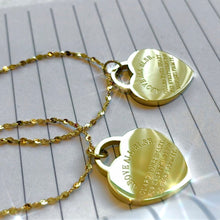 Load image into Gallery viewer, Proverbs 4:23 Heart Necklace