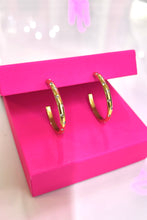 Load image into Gallery viewer, Star Studded Hoops
