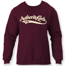 Load image into Gallery viewer, Burgundy Authoritygirls Club Sweatshirt
