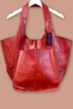 Load image into Gallery viewer, Red Trapeze Tote
