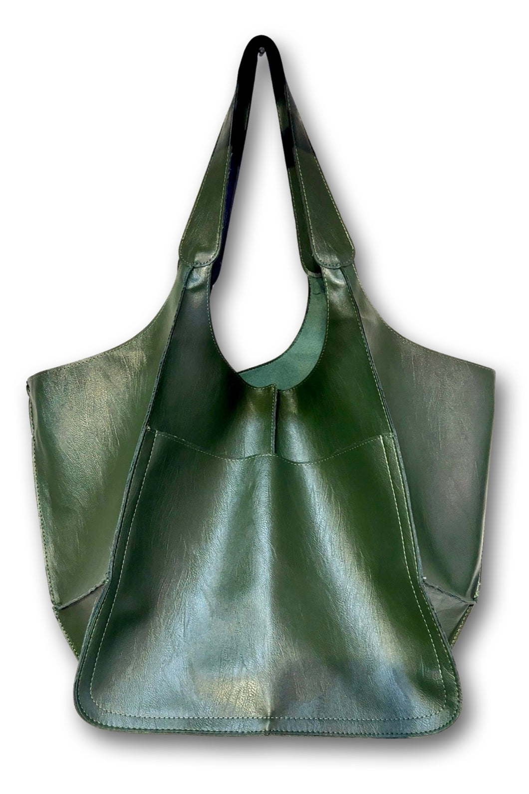 Olive Trapeze Tote