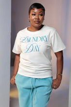 Load image into Gallery viewer, Laundry Day Tee Blue Lagoon
