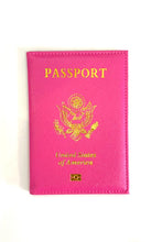 Load image into Gallery viewer, Blue Passport Cover
