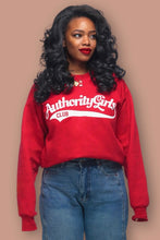Load image into Gallery viewer, Cherry Red AuthorityGirls Club Sweatshirt

