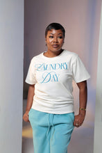 Load image into Gallery viewer, Laundry Day Tee Blue Lagoon

