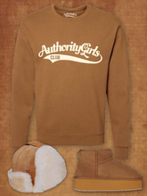 Load image into Gallery viewer, Chestnut AuthorityGirls Club Sweatshirt
