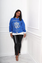 Load image into Gallery viewer, PASSPORT SWEATSHIRT (BLUE)
