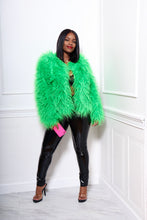 Load image into Gallery viewer, WILD CAT COAT (GREEN)
