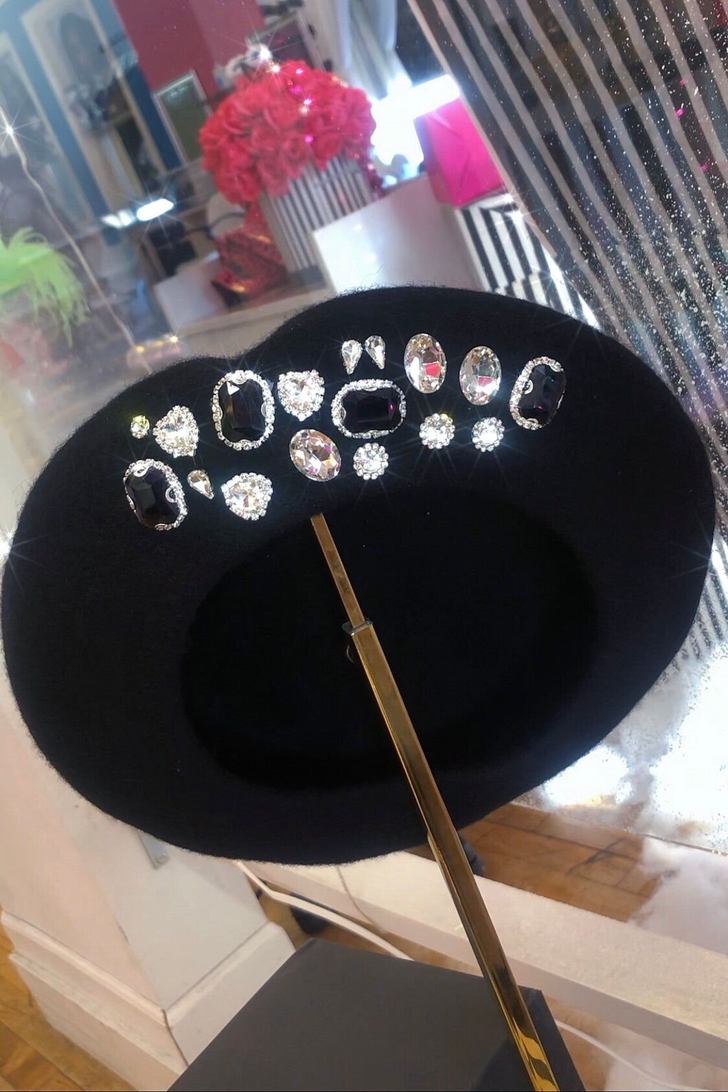 BEDAZZLED BERET